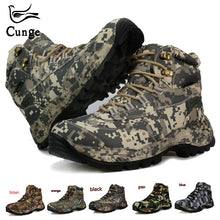 Load image into Gallery viewer, Me Hiking Boots Waterproof Hunting Shoes Tactical Camping Winter Climbing Boot Genuine Nylon Mountain Boots Non-slip Men Boots