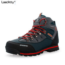 Load image into Gallery viewer, 2019 Outdoor Big Size Waterproof Hiking Shoes For Men Suede Breathable Trekking Sneakers Mountain Boots Anti-Slippery Sneakers