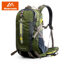 Load image into Gallery viewer, Maleroads Rucksack Camping Hiking Backpack Sports Bag Outdoor Travel Backpack Trekk Mountain Climb Equipment 40 50L Men Women