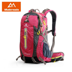 Maleroads Rucksack Camping Hiking Backpack Sports Bag Outdoor Travel Backpack Trekk Mountain Climb Equipment 40 50L Men Women