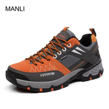 Load image into Gallery viewer, MANLI High Quality Men Hiking Shoes 2018 Outdoor Breathable Sport Shoes Trail Upstream Outventure Sneakers Man Climbing Athletic